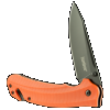 Kershaw Barricade Assisted 3.5 in Black Plain Orange GFN