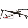 Adv. Tech. Bipod For Sks - Featherweight Black Nylon