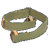 Crickett Rifle Sling, Crick Ksa803 Authentic Canvas Sling W/leather