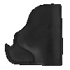 Bulldog Molded Leather Pocket Holster Inside Pocket