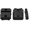 Browning Two-piece Scope Base, Brn 12550 Base 2pc Ab3 Ws Mat
