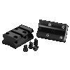 Browning Two-piece Scope Base, Brn 12553 Base 2pc Xblt Ws Gls