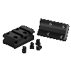 Browning Two-piece Scope Base, Brn 12554 Base 2pc Xblt Ws Mat