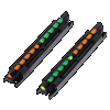 Hi-Viz 2-in-1 Magnetic Combo Sight-Narrow Fits 11/64-17/64