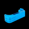 Cross Armory Extended Magazine Catch for Glock 17/19/22 Gen4-5