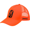 Bg Cap Centerfire Blaze Orange - W/buck Mark Patch Adjustable