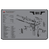 Beck Tek, Llc (tekmat) Original Cleaning Mat, Tekmat R17199gy 1911 Grey Cleaning Mat
