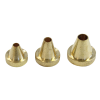 Birchwood Casey Muzzle Guard Set, Bir 41505 Muzzle Guard Set 17-30cal 3 Piece Brass