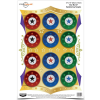 Birchwood Casey PREGAME Star Burst 12x18 Target 8PK