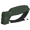 Accusharp Knife Sharpener, Fpi 008c Accusharp Knife Sharpener Olive Drab