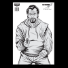 Birchwood Casey Eze-scorer, Bir 37205 Eze-scorer 12x18 Bc Bad Guy Paper 10pk