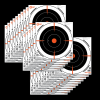 Allen Ez Aim, Allen 15246 Ezaim Paper 8in Bullseye 26 Pk