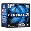 Federal Top Gun 28 GA, 2-3/4in. 3/4oz. #8 Shot - 25 Rounds [MPN: TGS28218]