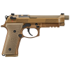 BERETTA M9A4 9MM 5.1" BARREL 10-ROUNDS FLAT DARK EARTH NIGHT SIGHTS