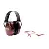 Howard Leight Womens Shooting Safety Combo Eye and Ear Kit