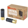 Hornady Critical Defense 12 GA, 2-3/4in. 8 Pellet 00 Buckshot - 10 Rounds [MPN: 86240]
