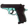 Bersa Thunder .380acp Fs - 8 Shot Robins Egg Blue/matte