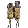 High Speed Gear Taco, Hsgi 13pt12mc Dbl Pstl Taco Adpt Blt Mnt Multicam
