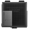 Berrys 001, Berrys 41236 001 Ammo Box .380/9mm 100rd Smk/bk
