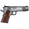 Dan Wesson 01942 Pointman Nine PM-9 9mm Luger 5" 9+1 Stainless Steel Cocobolo Grip