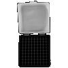 Berrys Ammo Box, Berrys 63600 Ammo Box .22lr 100rd Clr/bk