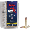 CCI Maxi-Mag .22 WMR, 30gr, JHP - 50 Rounds