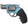 Charter Arms Undercover Lite, Cha 53860 Chic Sante Fe Sky 38spc Turq/ss