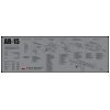 Beck Tek, Llc (tekmat) Original Cleaning Mat, Tekmat R36ar15gy Ar15 Grey Cleaning Mat