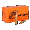 HSM Varmint .223 REM, 55gr, SP - 50 Rounds [MPN: 2232]