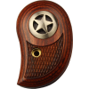 Bond Arms Grip Standard Lam. - Rosewood W/silver Star