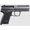 HK, USP, V1, DA/SA, Full Size, 45ACP, 4.41" Barrel, Polymer Frame, Black Finish, 3 Dot Sights, Safety, Decocker, 10Rd, 2 Magazines