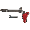 Apex Tactical Specialties Action Enhancement, Apex 102156 Glck Gen 5 Actn Enhcmnt Trigger Kit Rd