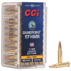 CCI GamePoint .17 HMR, 20gr, JSP - 50 Rounds