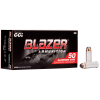 Blazer Ammunition .44 REM MAG, 240gr, JHP - 50 Rounds [MPN: 3564]