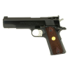 Colt Mfg O5872A1 1911 Gold Cup National Match SAO 9mm Luger Caliber with 5" National Match Barrel, 9+1 Capacity