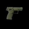 KelTec P17 .22 LR 3.93" 16rd Green