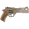 Chiappa Firearms, Rhino 60DS, 357 Magnum/38 Special, 6" Barrel, 6Rd, Alloy Frame, Walnut Grips, Nickel Finish, Revolver, Double/Single Action