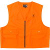 Bg Safety Vest Buck Mark Logo - Blaze Orange Medium