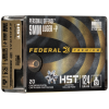 Federal Personal Defense 9MM +P, 124gr, JHP - 20 Rounds [MPN: P9HST3S]