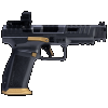CANIK SFX RIVAL GRAY 9MM 5" BARREL 18-ROUNDS BLACK OPTICS READY W/ MECANIK MO2 RDS