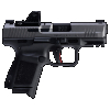 Canik Arms TP9 Elite SC 9mm Luger 3.60" 15+1 Black Semi Auto Pistol with Red Dot Sight
