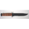 Ka-Bar Full-Size Fixed 7 in Blk Blade Foliage Kraton Handle Foliage
