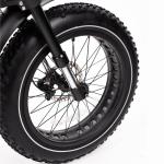 Rhino Knobby Tire - Reflective Halo w/ Puncture Protection (20x4) - ZuGo Bike