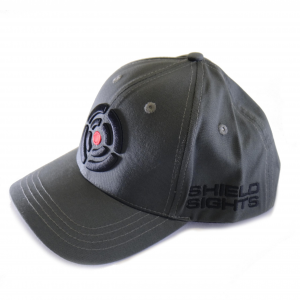 Grey Hat with Black Center Logo