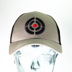 Grey Tracker Hat with Center Logo