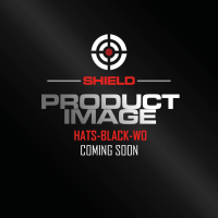 Black Hat with White off-center Logo