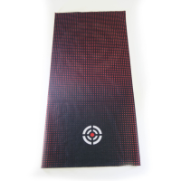 SHIELD BUFF -No. 10 Black with Red Dots, Top Logo