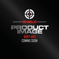 SHIELD BUFF - No. 5 Black with large Half Logo