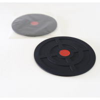 ROUND SHIELD LOGO BEER/COFFEE MAT