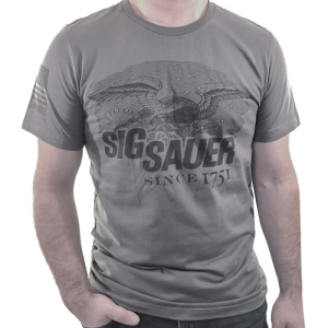 SIG NINE LINE 1751 MENS T-SHIRT - GRY - 2XL - Sig Sauer